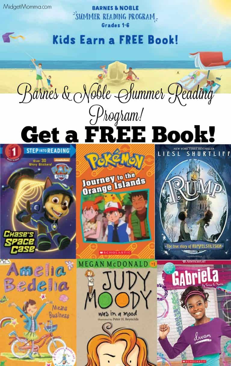 Barnes and Nobles Summer Reading Program Is Back!! Kids get a FREE Book