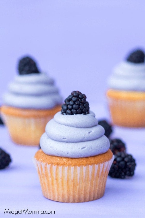 Easy to make Bakery Style Blackberry Buttercream Frosting, never buy store bought frosting again with this homemade Bakery Style Blackberry Buttercream Frosting. Homemade Bakery Style Blackberry Buttercream Frosting is perfect for making cakes. Bakery Style Blackberry Buttercream Frosting tastes just like a bakery!