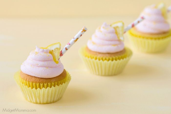Pink Lemonade cupcake frosting