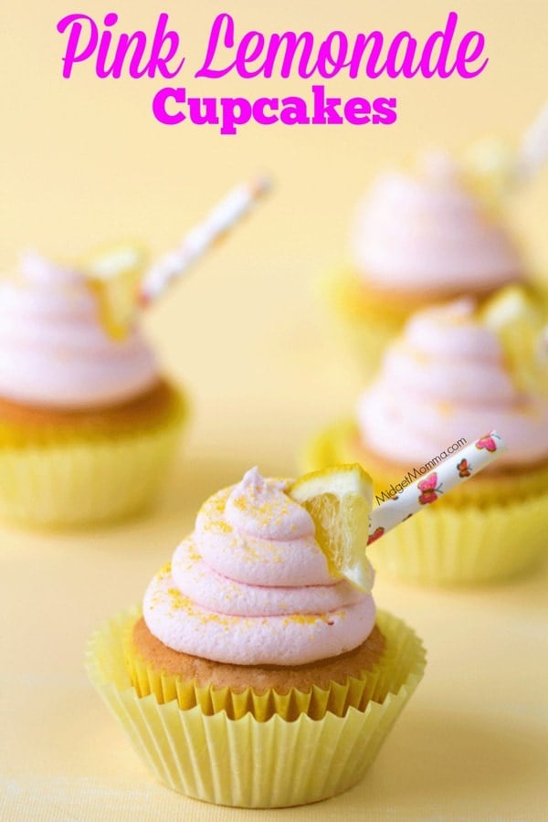 pink lemonade cupcake