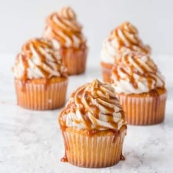 salted caramel cupcakes