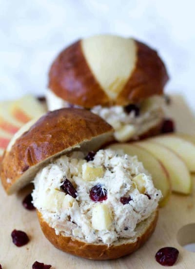 Chicken Salad with Apples and Raisins