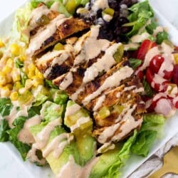 Chicken Taco Salad with Chili Lime Chicken