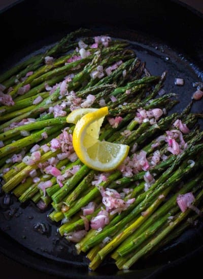 Lemon Roasted Asparagus