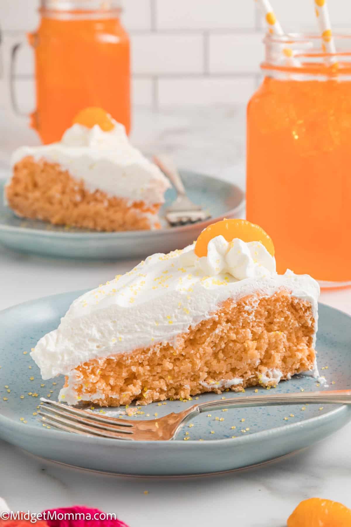 slice of Orange Soda Cake