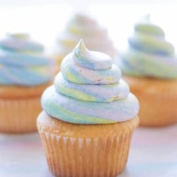 Unicorn Poop Cupcakes