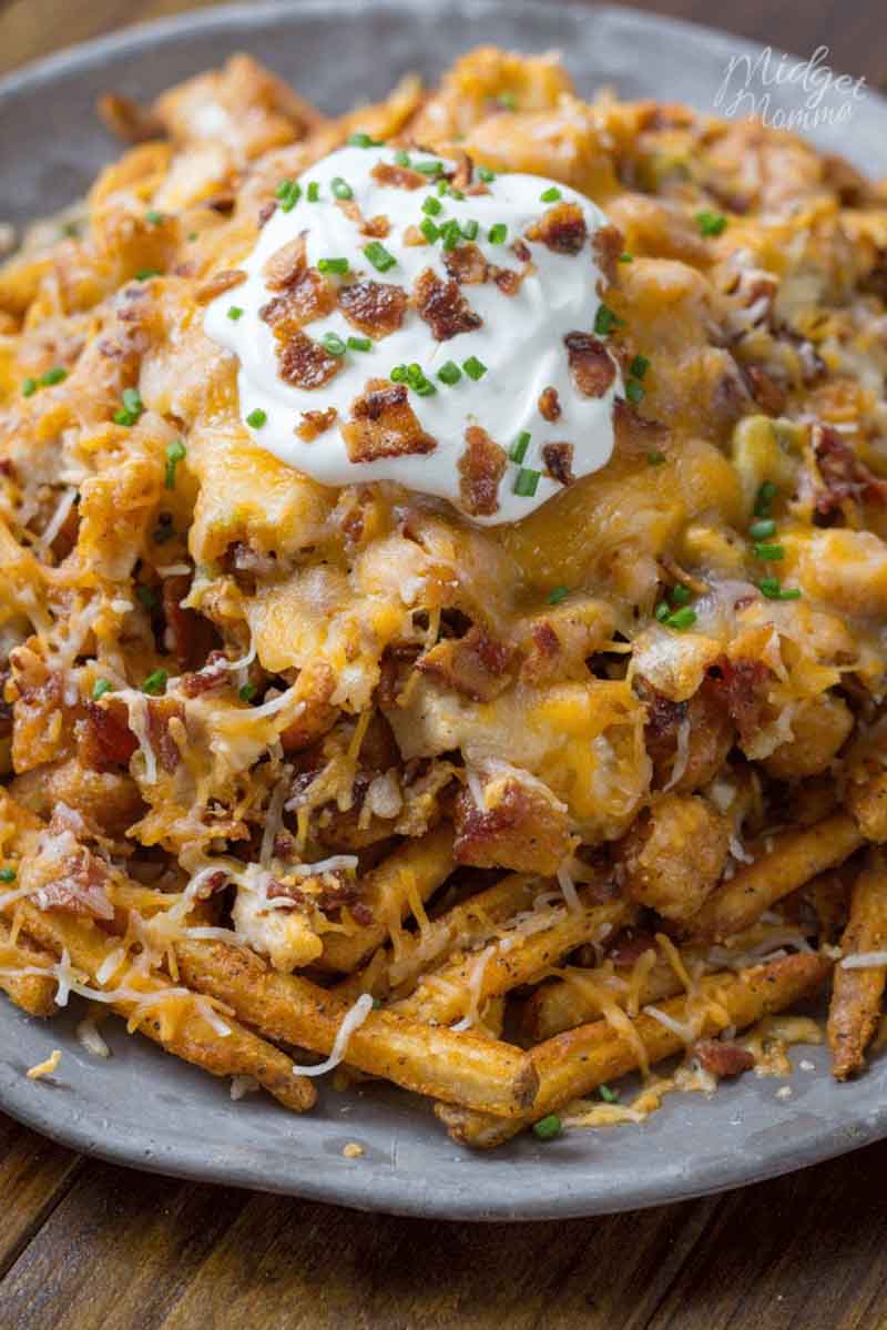 Chicken Bacon Ranch Fries