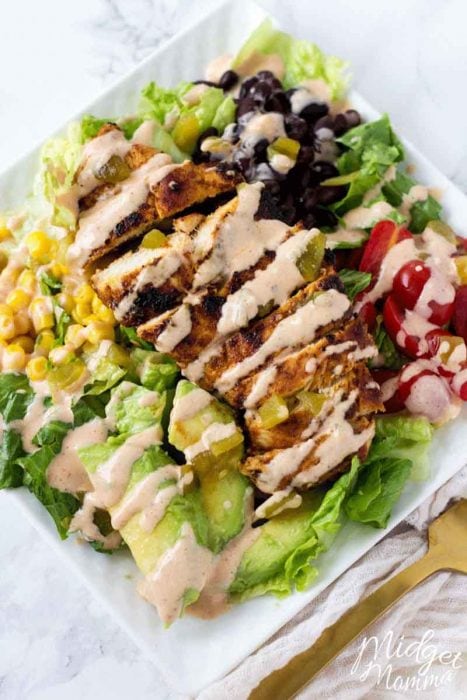 chicken taco salad