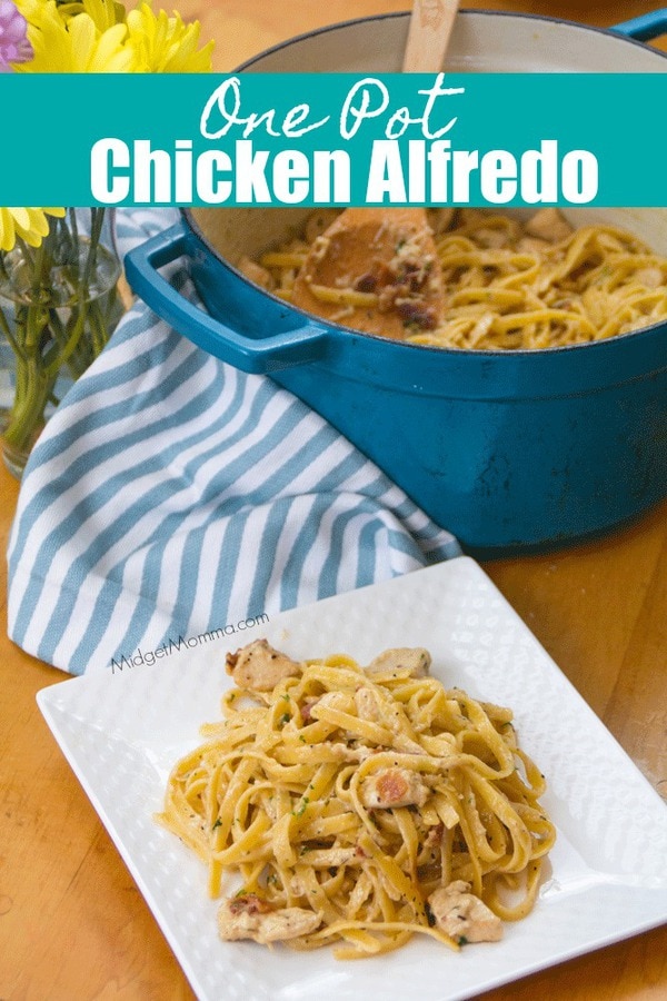 One Pot Chicken Alfredo