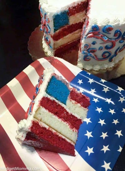 American Flag Cake