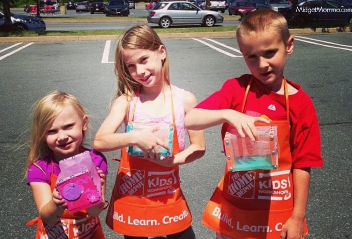 home depot building kits for kids