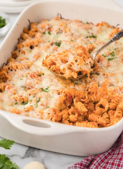 Pink Sauce Pasta Bake Recipe