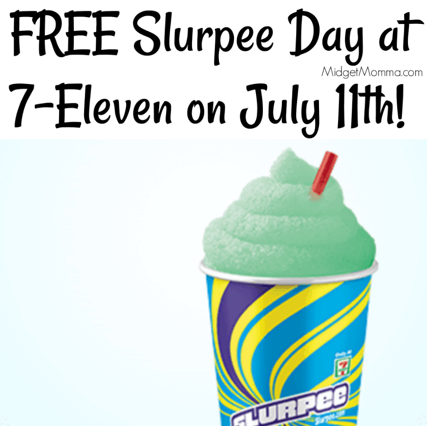 FREE Slurpee at 7Eleven on July 11th! • MidgetMomma