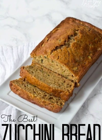 If you are looking for an amazing Zucchini Bread recipe then you do not want to miss this homemade zucchini bread. It is a moist zucchini bread made with fresh zucchini! The perfect recipe to use up any extra zucchini that you have! #Zucchini #bread #MoistBread #ZucchiniBread