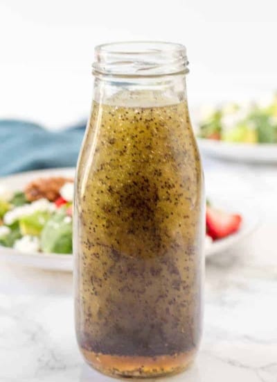 Honey Poppy Seed salad dressing