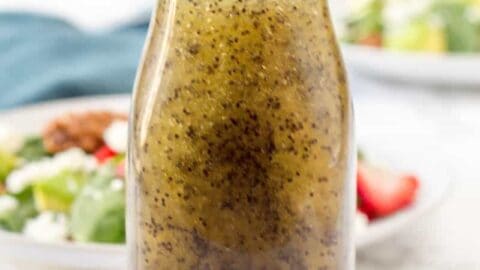 Homemade Honey Poppy Seed Salad Dressing Recipe