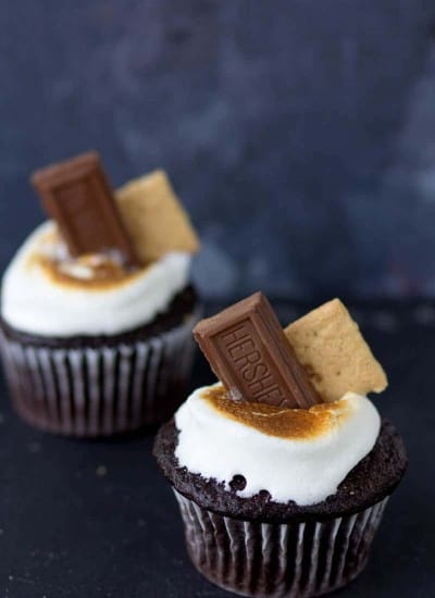 Smore cupcakes