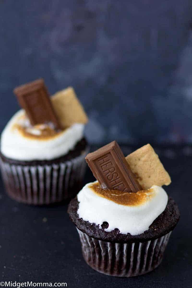 Smore cupcakes