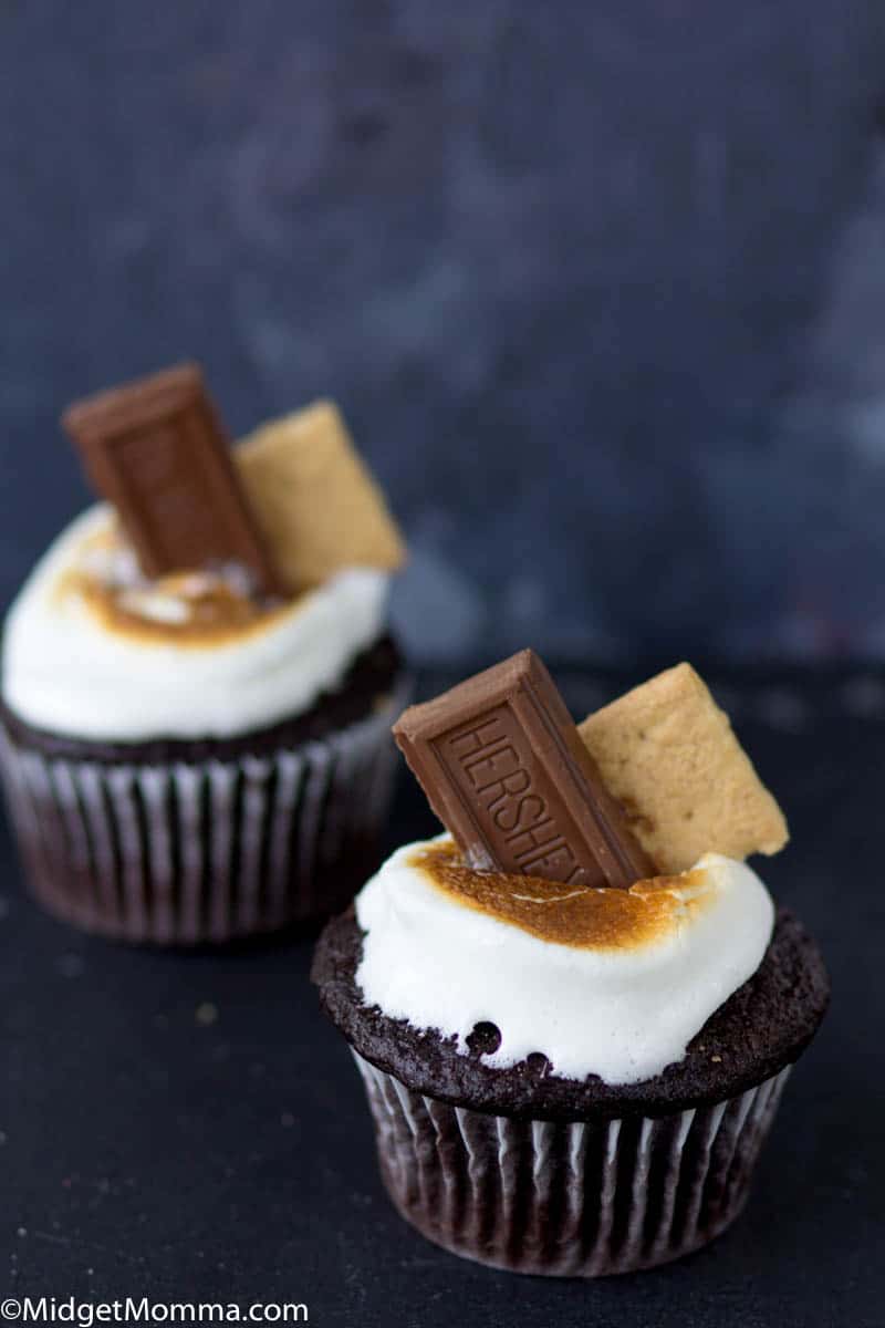 Smore cupcakes