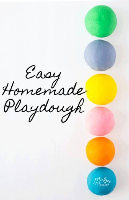 The Best Bulk Playdough Recipe - Preschool with Purpose