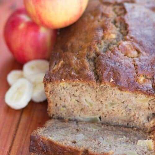 Amazing Banana Apple Bread • MidgetMomma