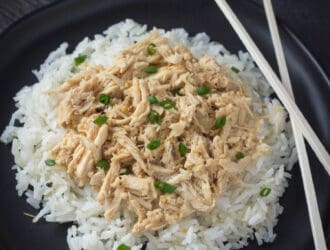 Slow Cooker Garlic Ginger Chicken