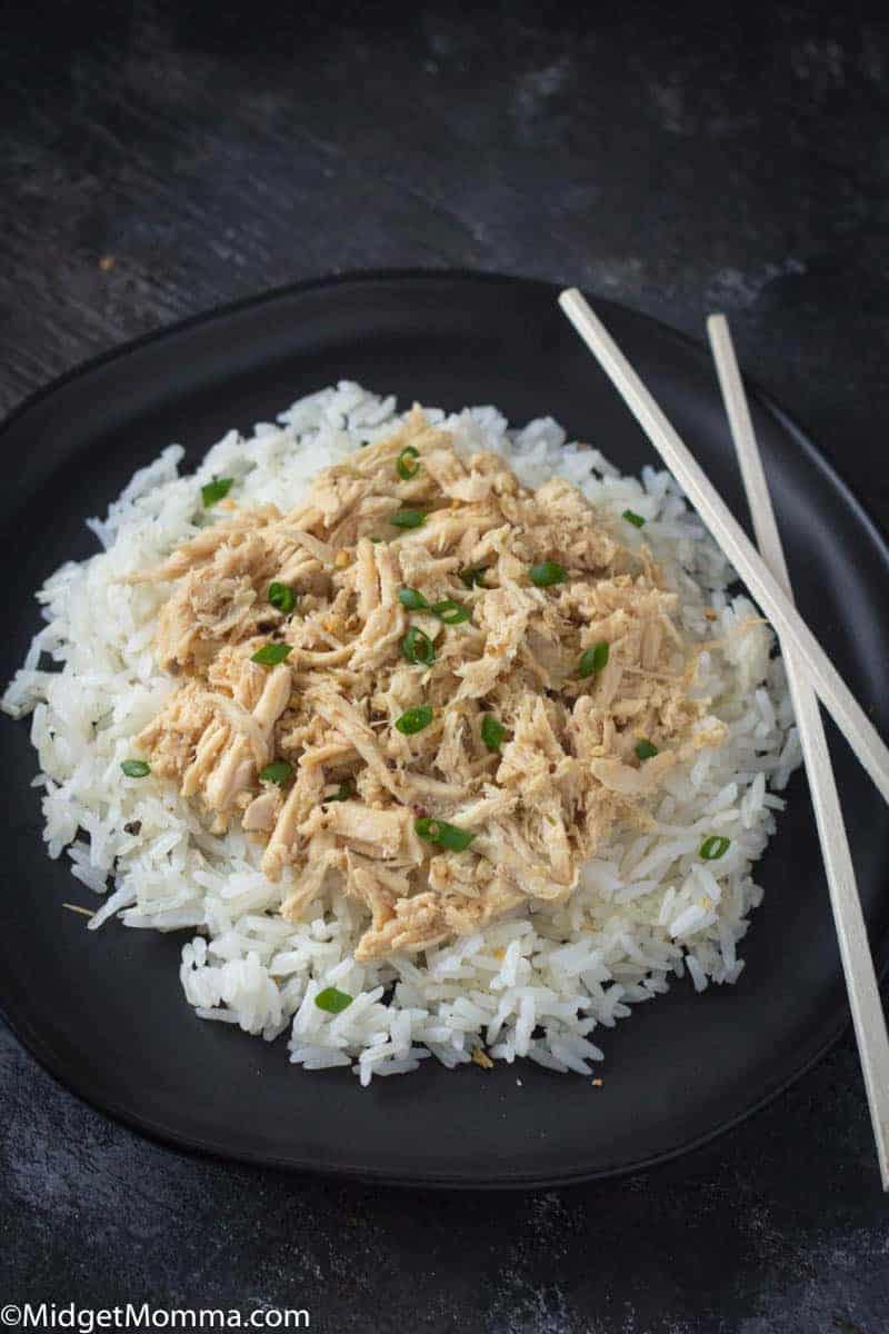 Slow Cooker Garlic Ginger Chicken