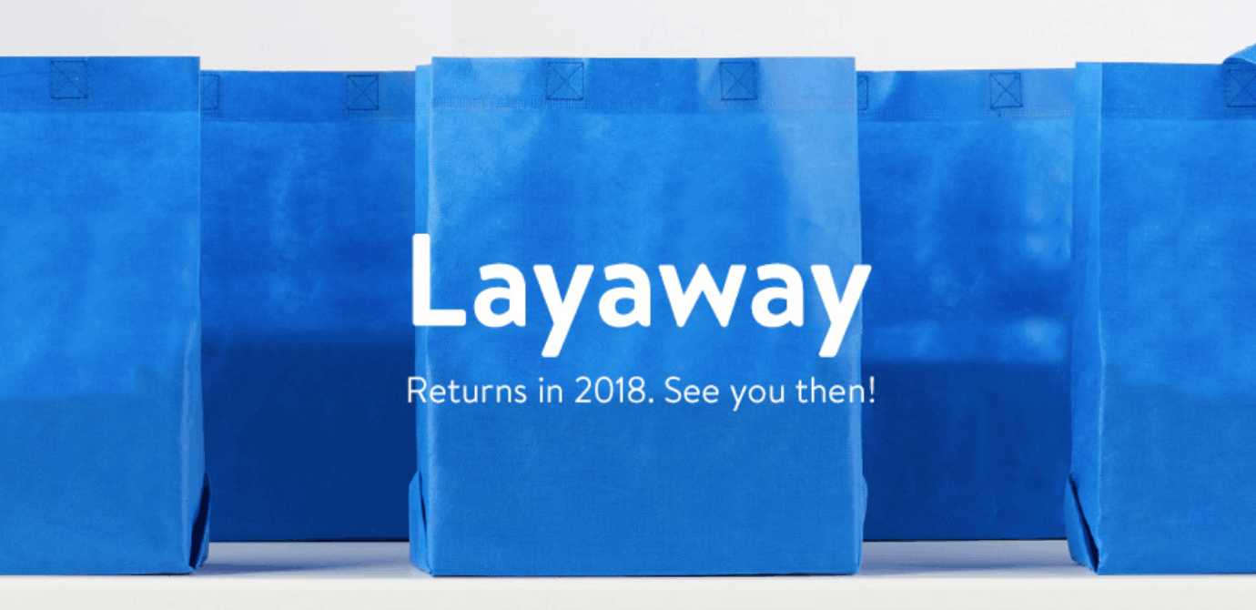 Walmart Layaway