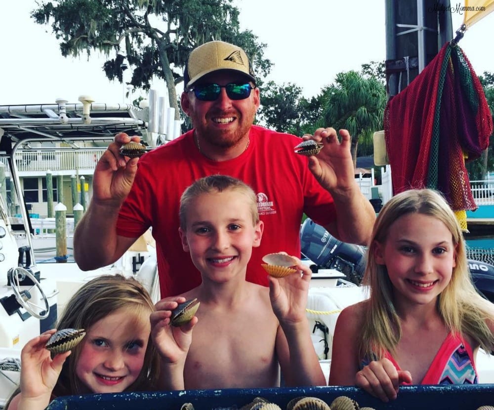 scalloping in crystal river florida