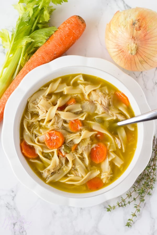 Homemade Chicken Noodle Soup Homemade Soup Recipe