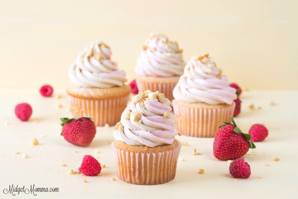 Peanut Butter and Jelly cupcakes