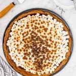 S'mores Cookie dessert Pizza