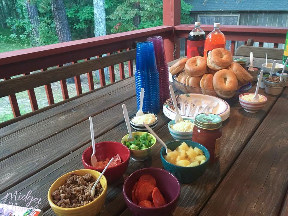 How to Host a Ninja Turtle Make Your Own Pizza Party • MidgetMomma