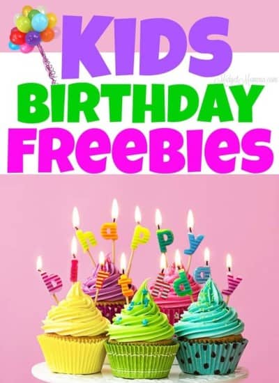 Kids Birthday Freebies