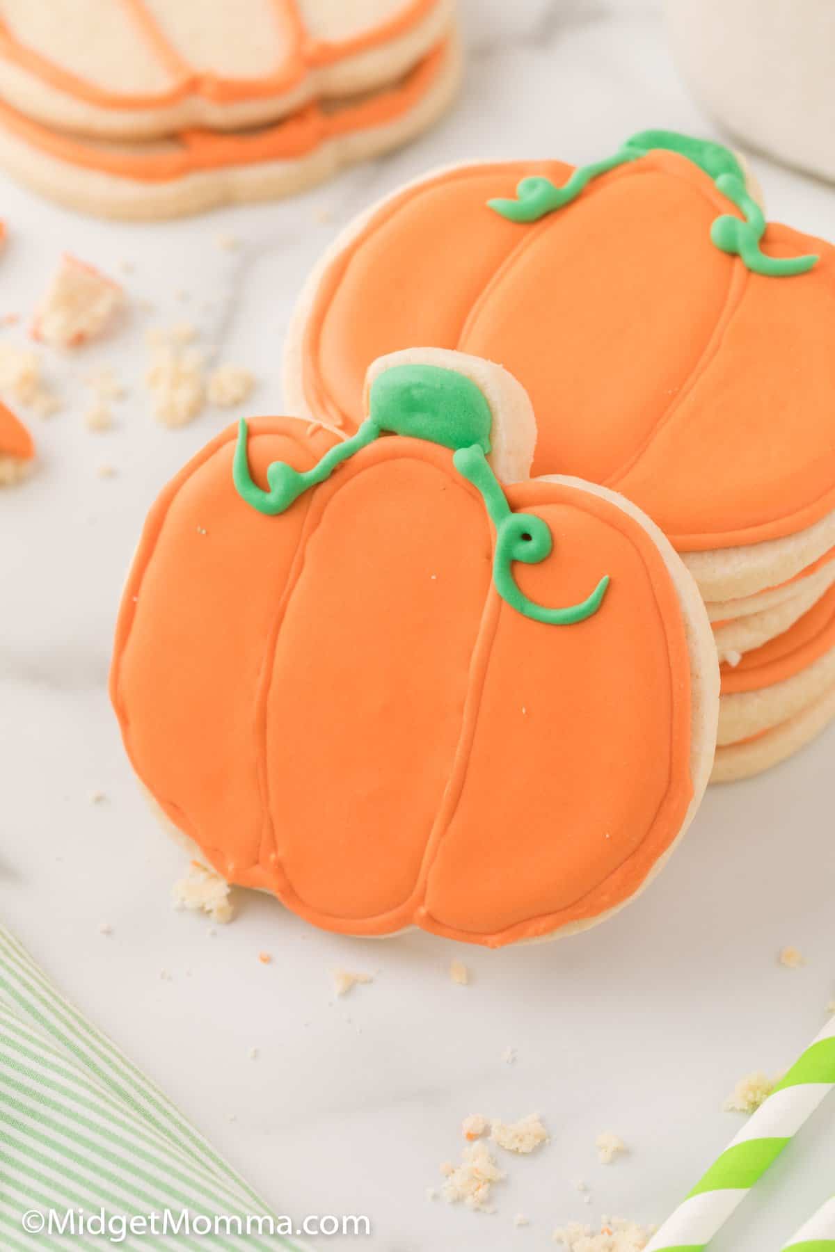 Pumpkin Sugar Cookies recipe