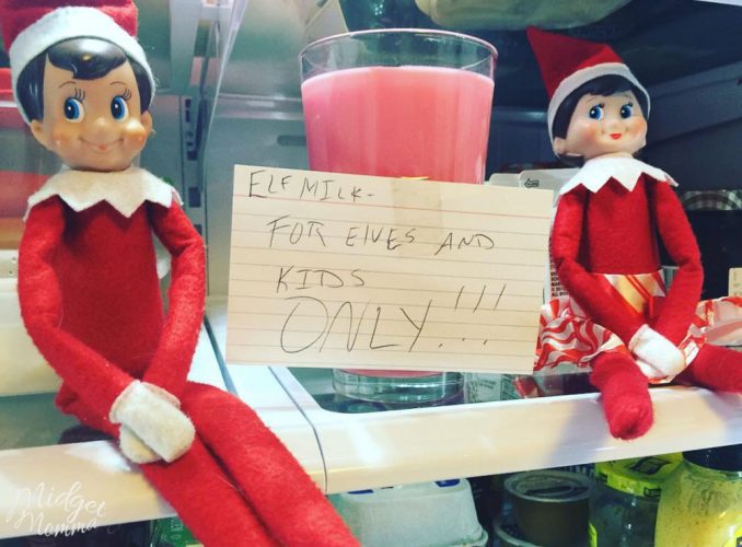 easy Elf on the shelf Ideas