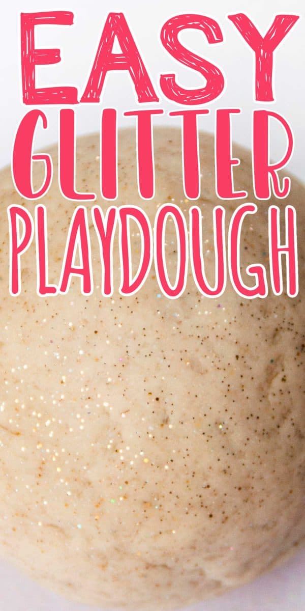 DIY} Glitter Playdough - The Chronicles of Home