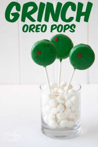 How to make Grinch Oreo Pops. Step by step directions on how to make oreo pops from the Grinch Who Stole Christmas Movie. #OreoPop #Grinch #Christmas #ChristmasRecipe #ChristmasTreat
