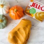 Pumpkin Spice slime is a totally fun pudding slime recipe. Making slime with pudding mix is so much fun and is a kid safe slime. Pudding Slime is easy to make and kids will love it!