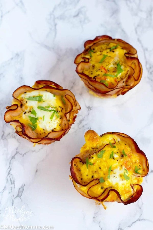 Easy egg muffins ready to eat for breakfast