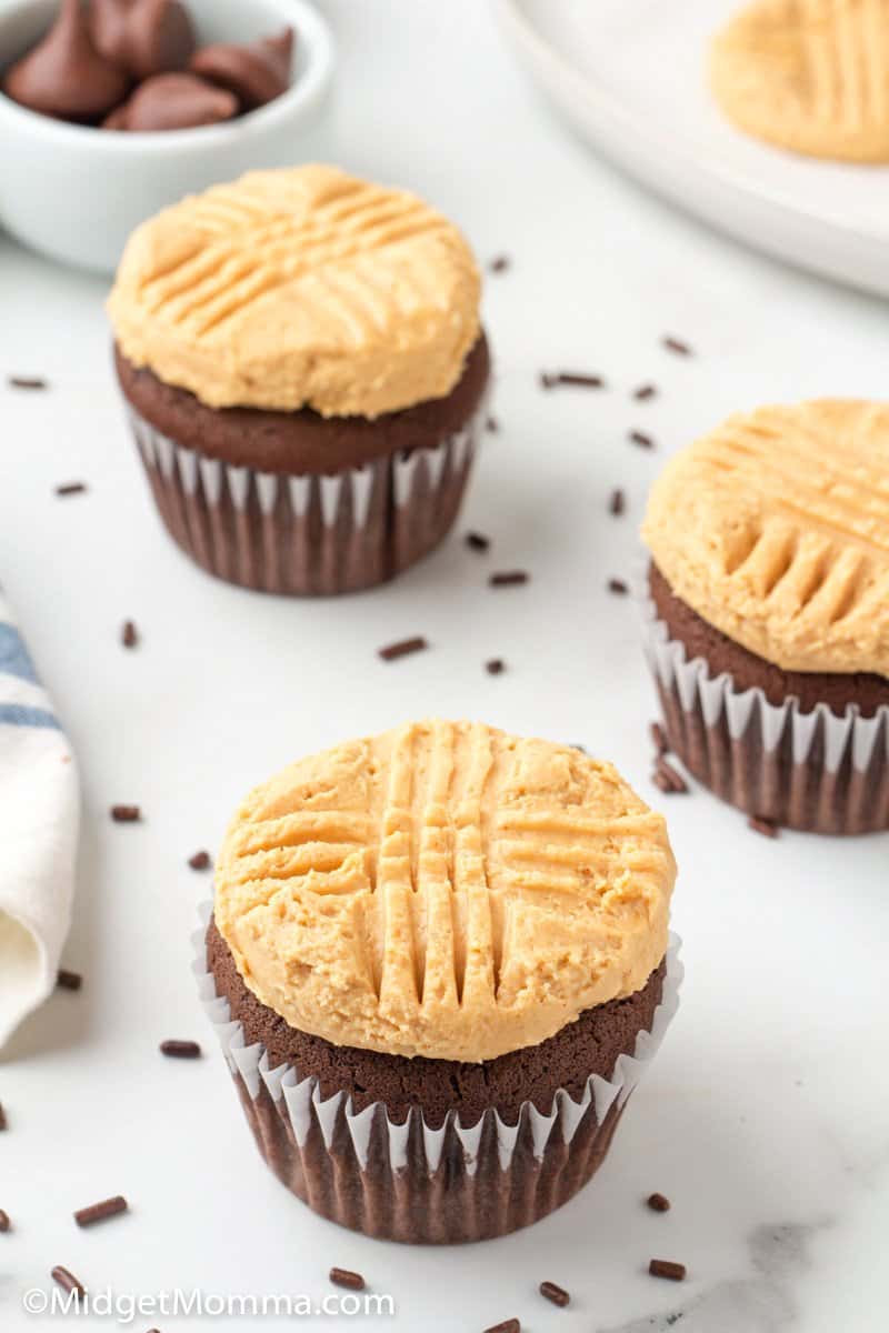 Easy Vanilla Glaze for Cupcakes - Peanut Blossom