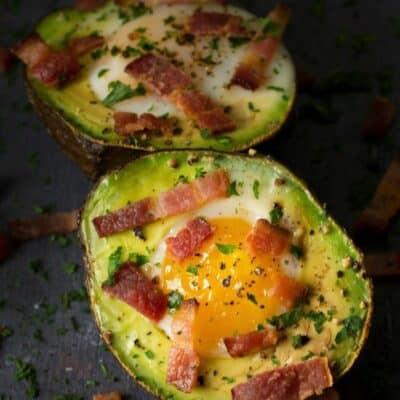 Baked Avocado and Eggs
