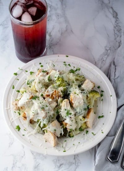 Chicken and Broccoli Alfredo