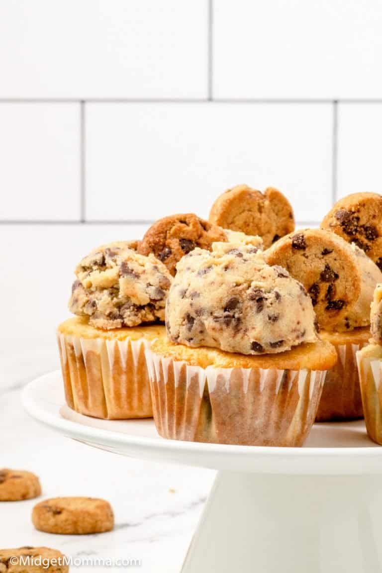 Chocolate chip cookie dough frosting recipe for homemade cupcakes
