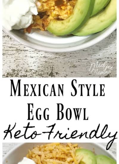 Mexican Style Keto Egg Bowl