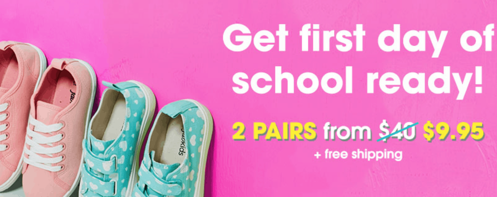 Fabkids shoe deal