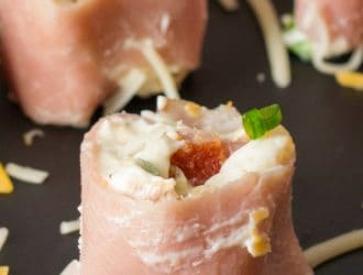 keto bacon ranch pinwheels
