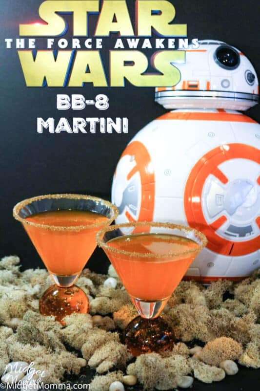 BB8 Orange Martini