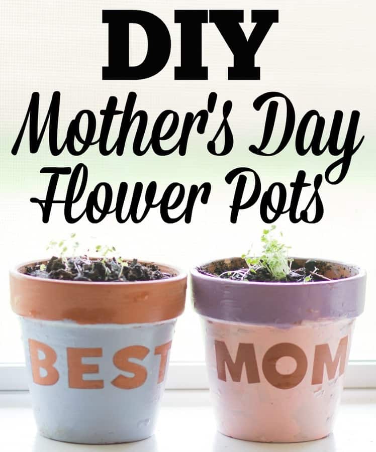 DIY Mother's Day Flower Pots