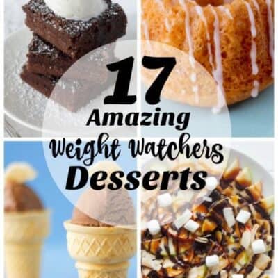 Weight Watcher Dessert Recipes